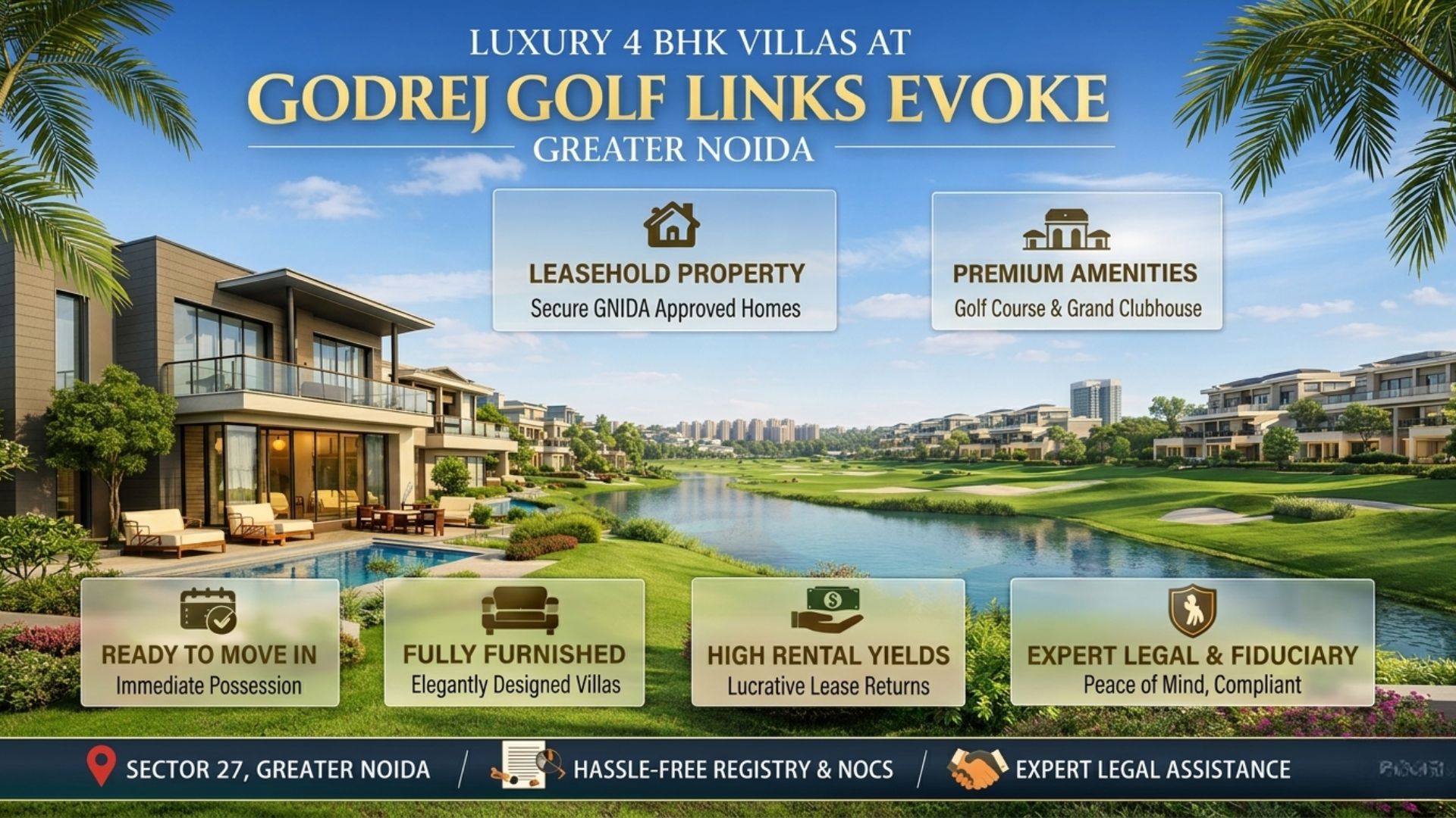Godrej Golf Links Evoke Villas in Greater Noida: Interior & Resale