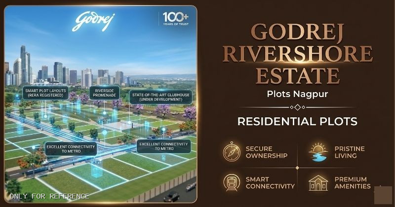 Godrej Rivershore Estate | Nagpur Modern Riverside Plots