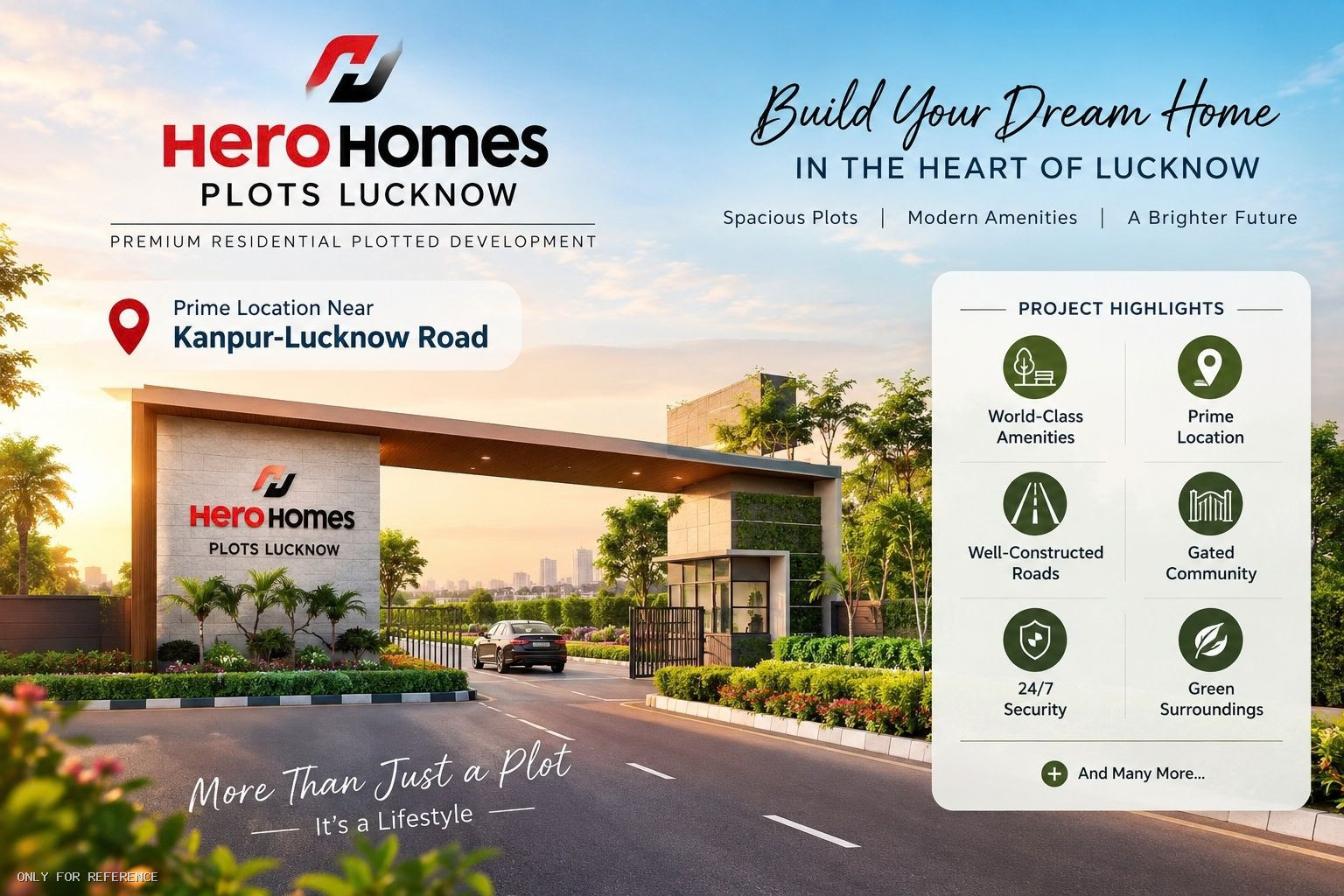 Hero Homes Plots Lucknow | Invest in Premium Plots