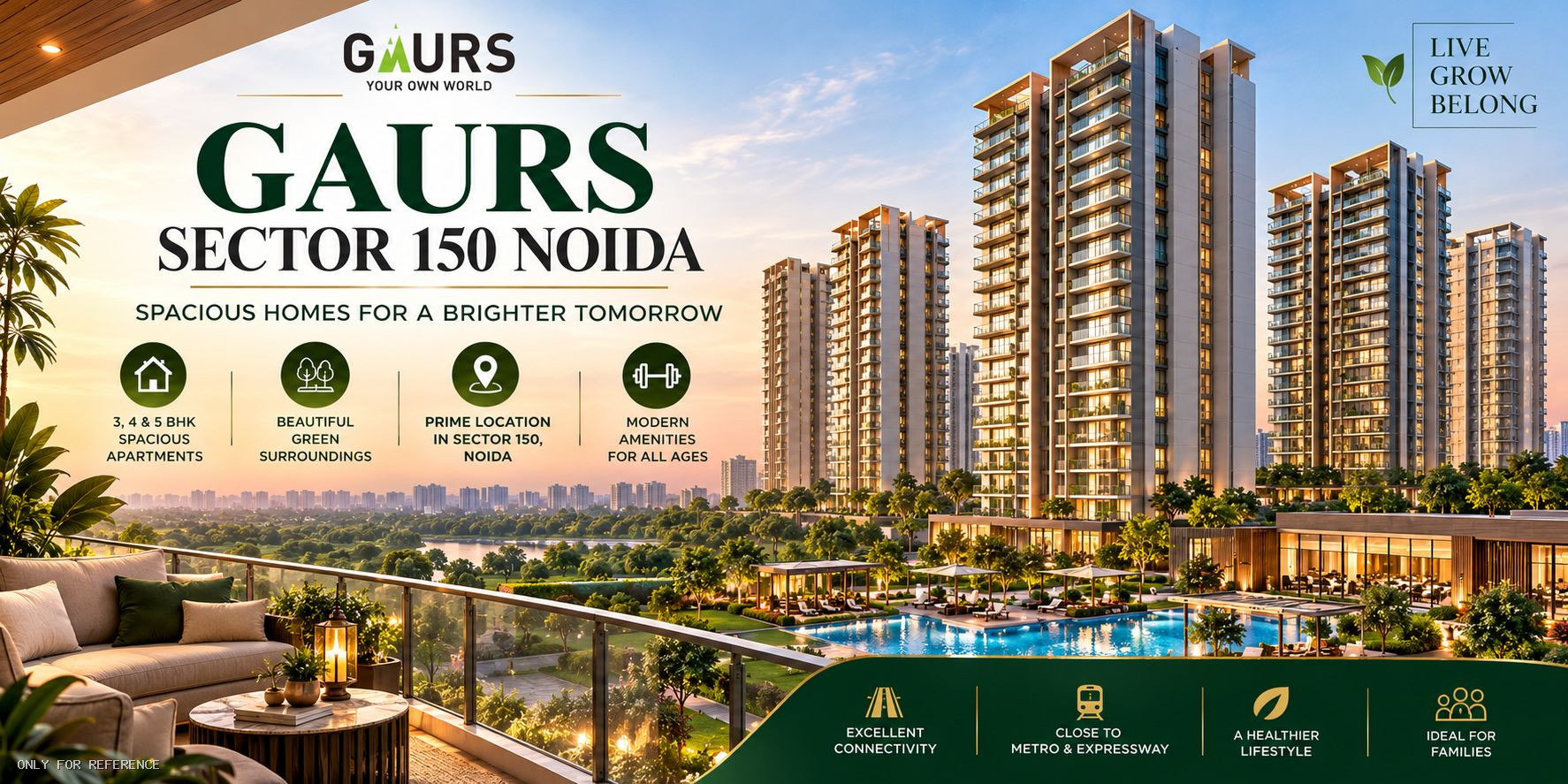 Gaurs Sector 150 Noida: Everything You Want to Know